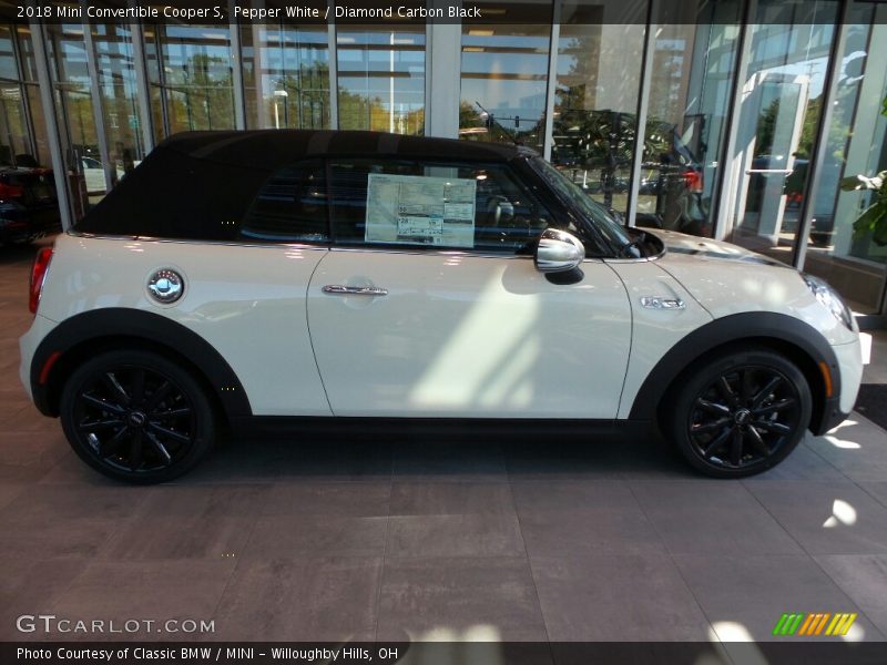  2018 Convertible Cooper S Pepper White