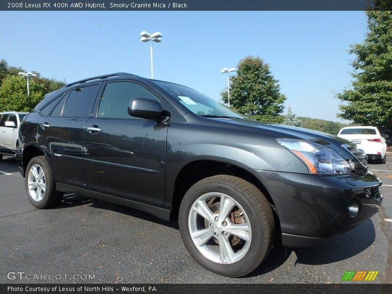 Smoky Granite Mica / Black 2008 Lexus RX 400h AWD Hybrid
