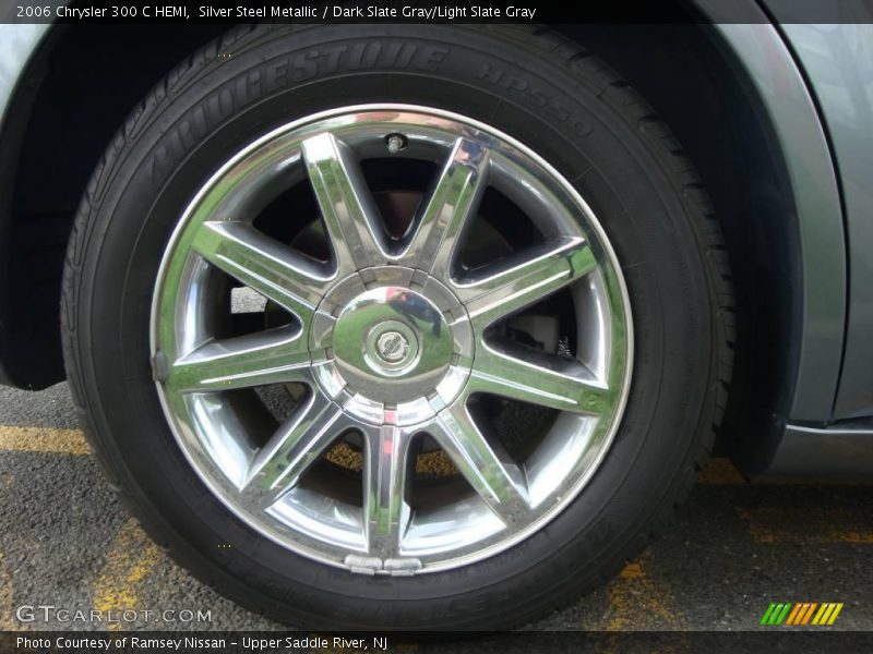 Silver Steel Metallic / Dark Slate Gray/Light Slate Gray 2006 Chrysler 300 C HEMI