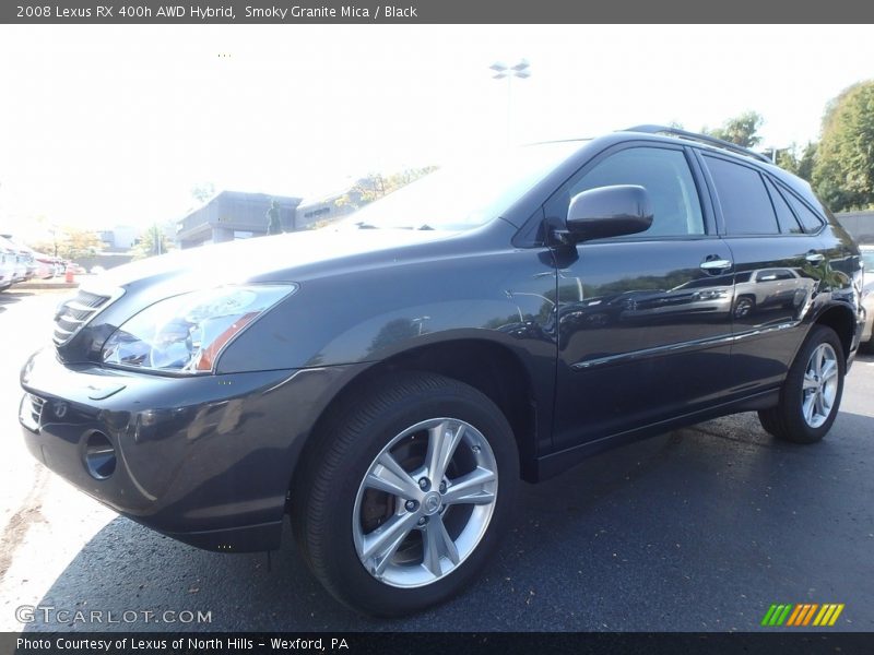 Smoky Granite Mica / Black 2008 Lexus RX 400h AWD Hybrid