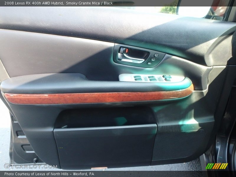 Smoky Granite Mica / Black 2008 Lexus RX 400h AWD Hybrid