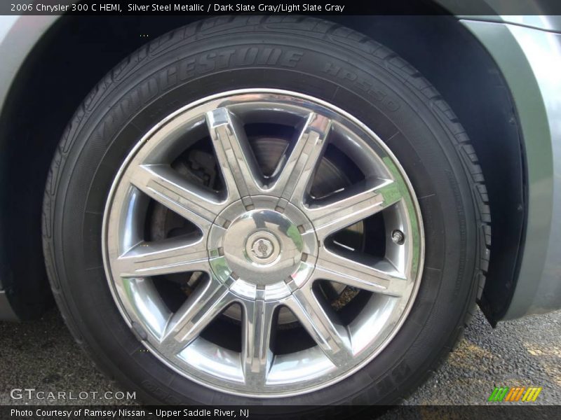 Silver Steel Metallic / Dark Slate Gray/Light Slate Gray 2006 Chrysler 300 C HEMI
