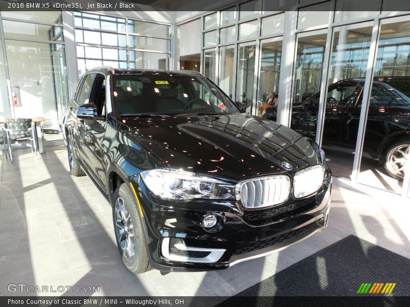 Jet Black / Black 2018 BMW X5 xDrive35i