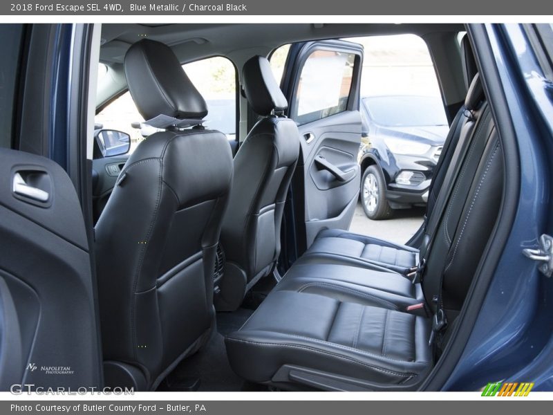 Blue Metallic / Charcoal Black 2018 Ford Escape SEL 4WD