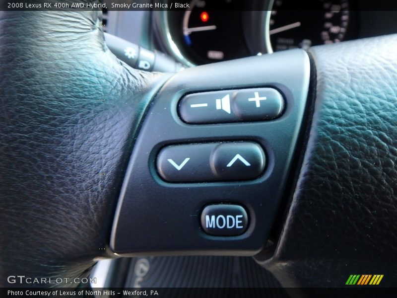 Smoky Granite Mica / Black 2008 Lexus RX 400h AWD Hybrid