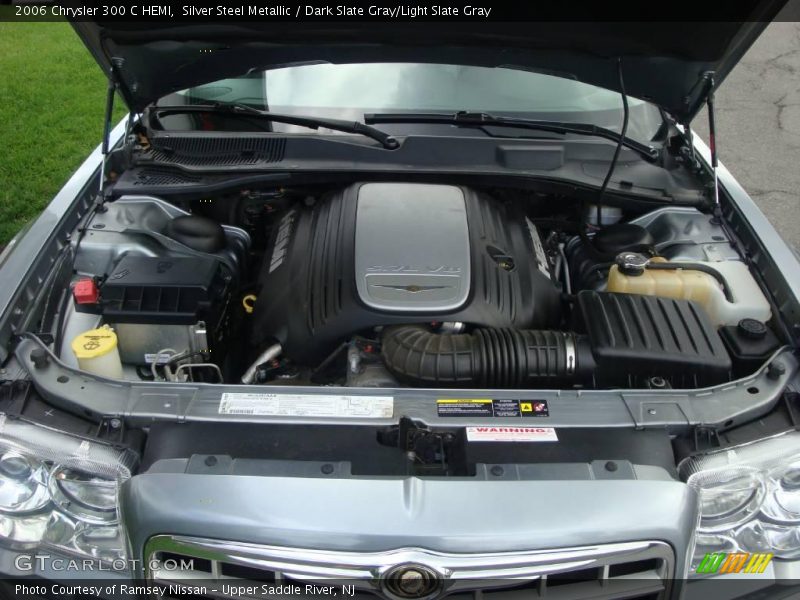 Silver Steel Metallic / Dark Slate Gray/Light Slate Gray 2006 Chrysler 300 C HEMI
