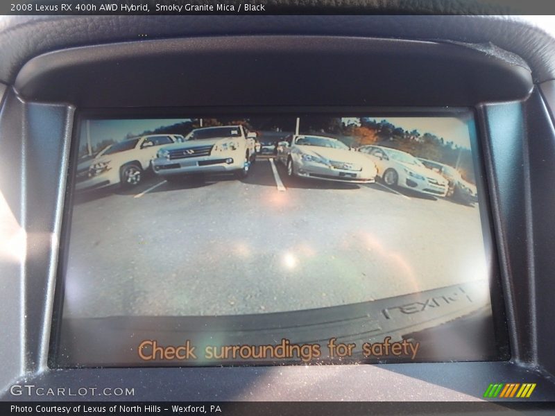 Smoky Granite Mica / Black 2008 Lexus RX 400h AWD Hybrid
