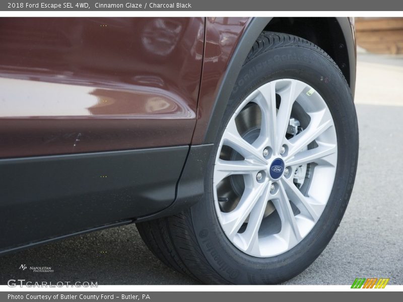 Cinnamon Glaze / Charcoal Black 2018 Ford Escape SEL 4WD