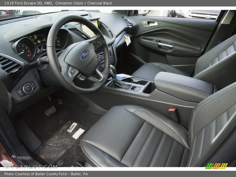 Cinnamon Glaze / Charcoal Black 2018 Ford Escape SEL 4WD