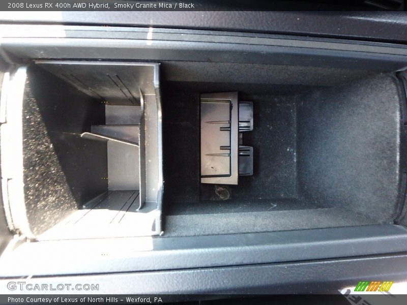 Smoky Granite Mica / Black 2008 Lexus RX 400h AWD Hybrid