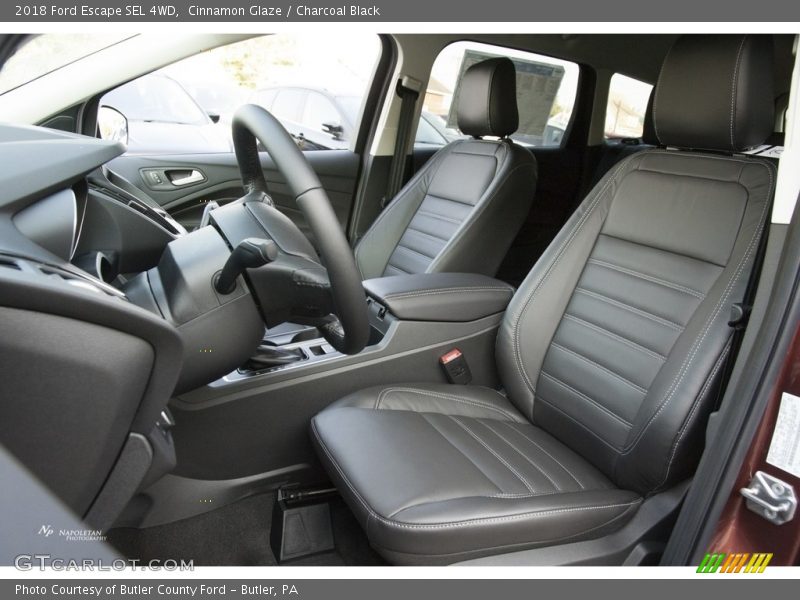 Cinnamon Glaze / Charcoal Black 2018 Ford Escape SEL 4WD
