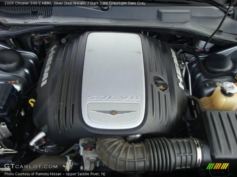 Silver Steel Metallic / Dark Slate Gray/Light Slate Gray 2006 Chrysler 300 C HEMI