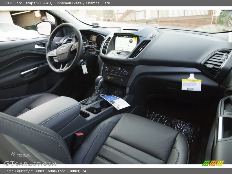 Cinnamon Glaze / Charcoal Black 2018 Ford Escape SEL 4WD