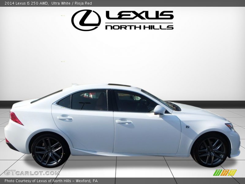Ultra White / Rioja Red 2014 Lexus IS 250 AWD