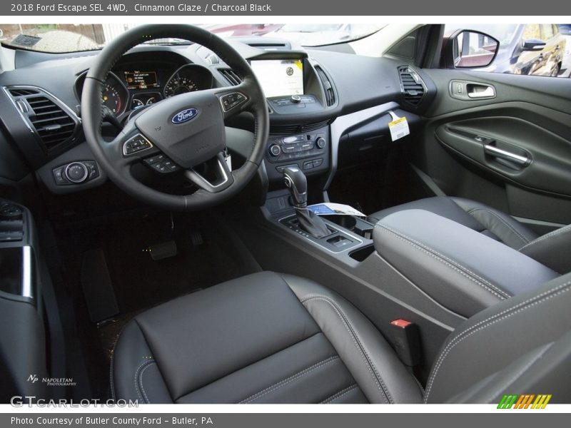 Cinnamon Glaze / Charcoal Black 2018 Ford Escape SEL 4WD