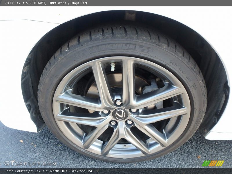 Ultra White / Rioja Red 2014 Lexus IS 250 AWD