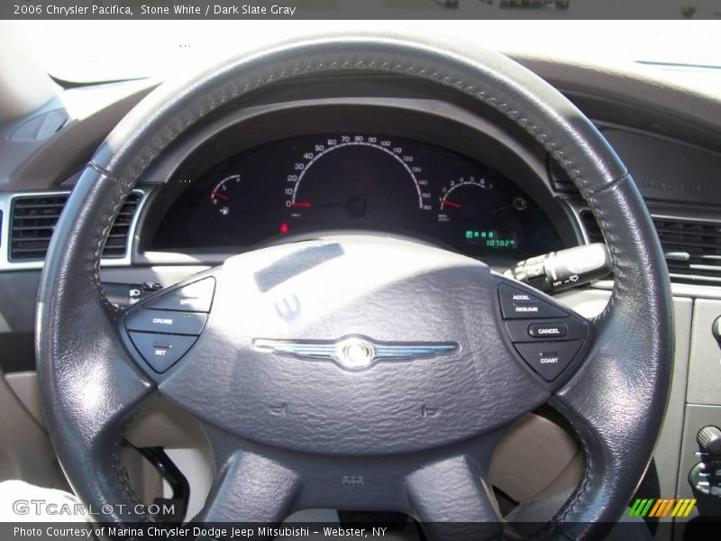 Stone White / Dark Slate Gray 2006 Chrysler Pacifica