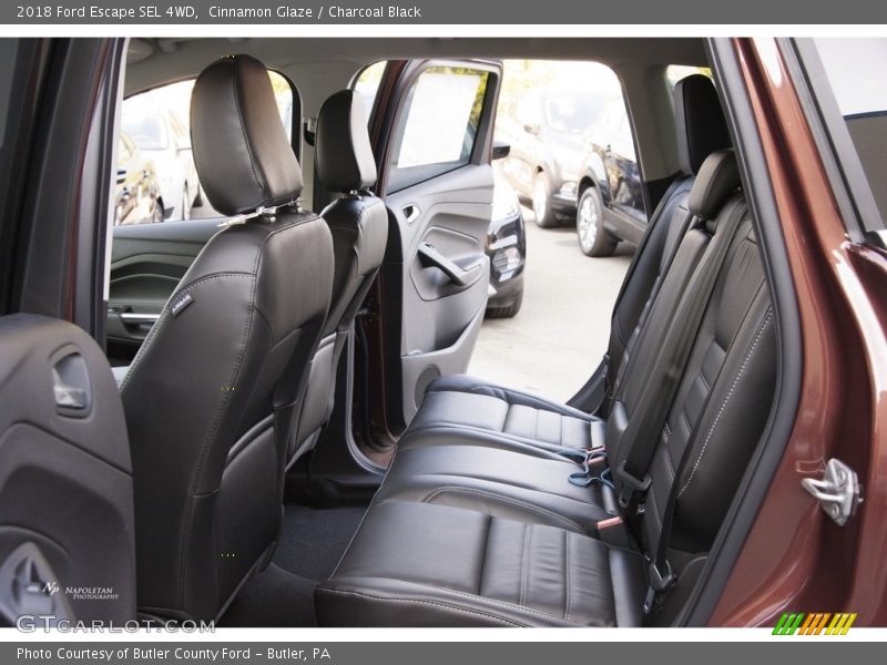 Cinnamon Glaze / Charcoal Black 2018 Ford Escape SEL 4WD