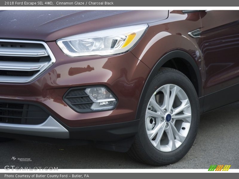 Cinnamon Glaze / Charcoal Black 2018 Ford Escape SEL 4WD