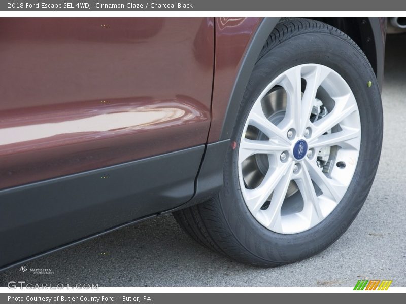 Cinnamon Glaze / Charcoal Black 2018 Ford Escape SEL 4WD