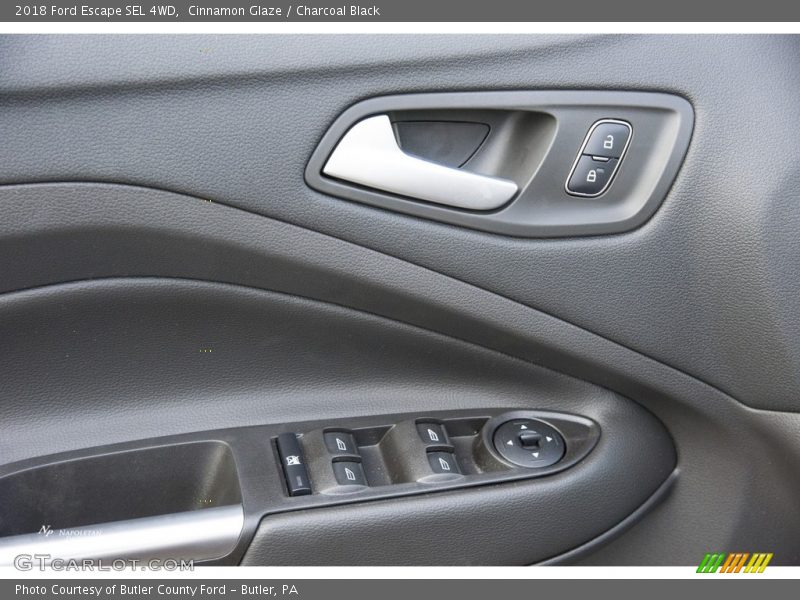 Cinnamon Glaze / Charcoal Black 2018 Ford Escape SEL 4WD