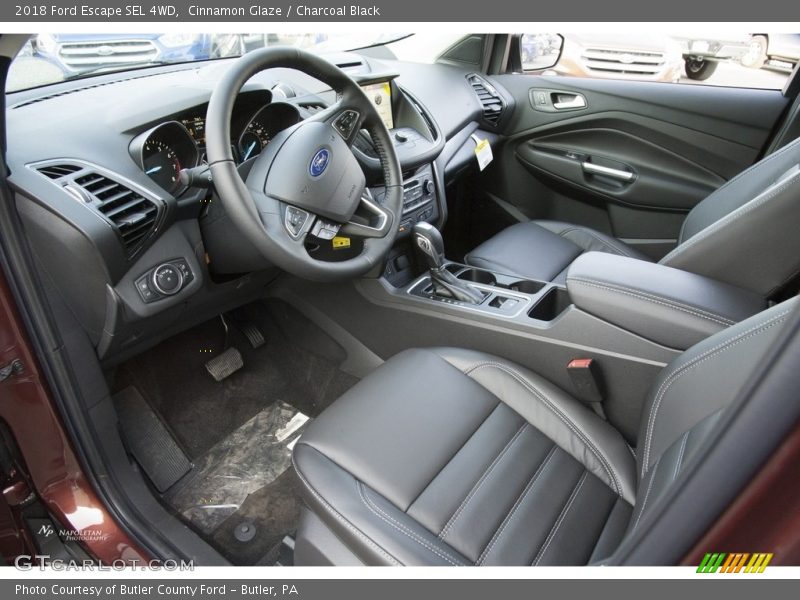 Cinnamon Glaze / Charcoal Black 2018 Ford Escape SEL 4WD