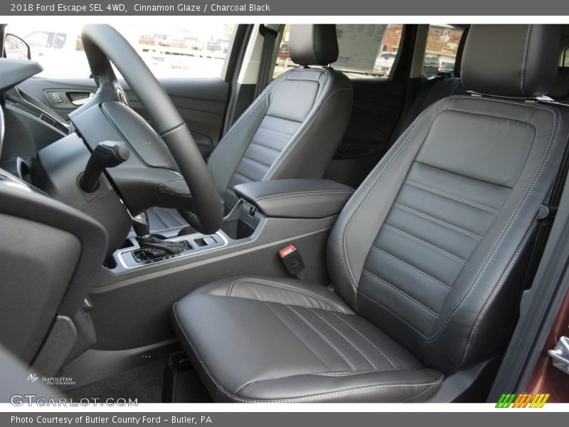 Cinnamon Glaze / Charcoal Black 2018 Ford Escape SEL 4WD