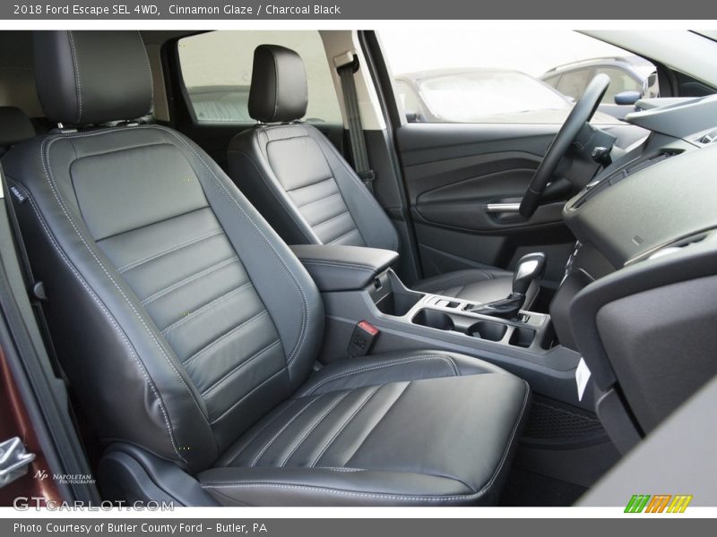 Cinnamon Glaze / Charcoal Black 2018 Ford Escape SEL 4WD