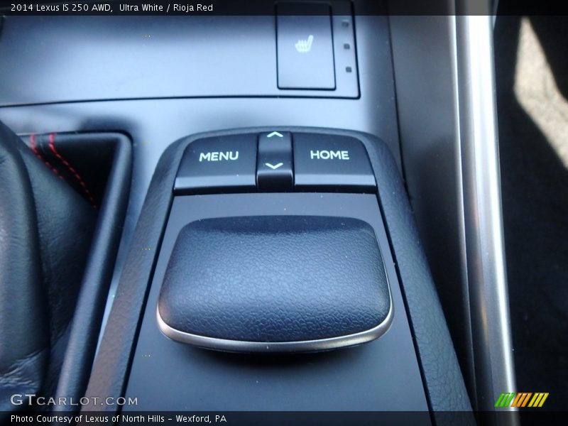 Ultra White / Rioja Red 2014 Lexus IS 250 AWD