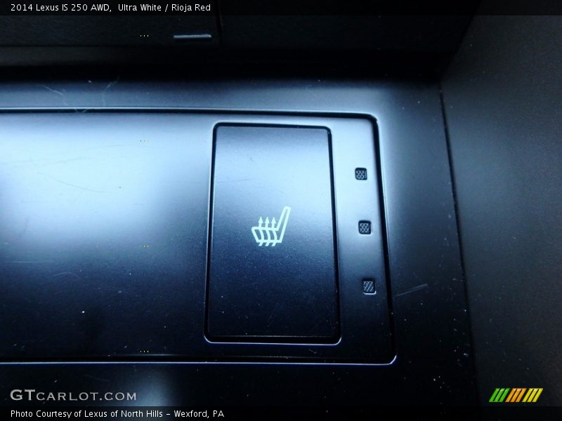 Ultra White / Rioja Red 2014 Lexus IS 250 AWD