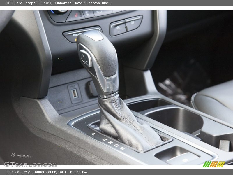 Cinnamon Glaze / Charcoal Black 2018 Ford Escape SEL 4WD