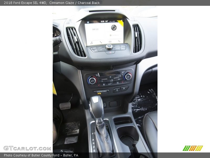Cinnamon Glaze / Charcoal Black 2018 Ford Escape SEL 4WD