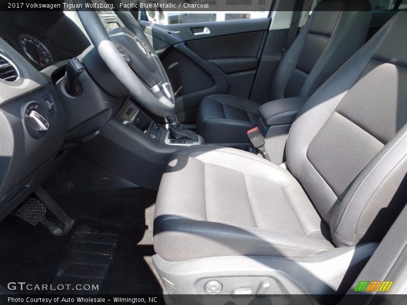 Pacific Blue Metallic / Charcoal 2017 Volkswagen Tiguan Wolfsburg