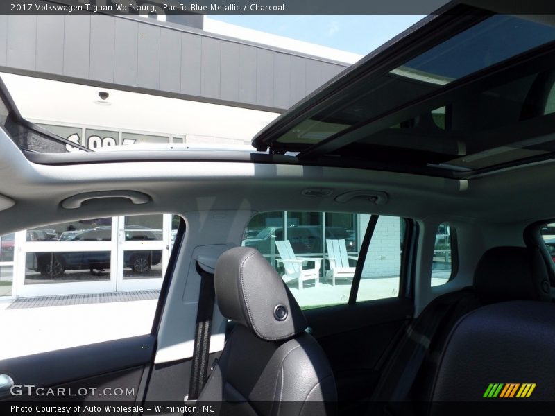Pacific Blue Metallic / Charcoal 2017 Volkswagen Tiguan Wolfsburg