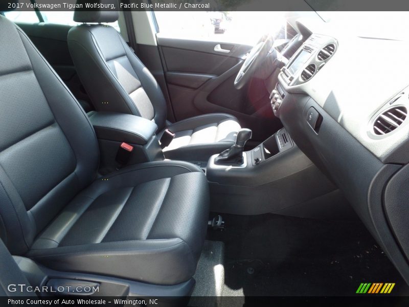 Pacific Blue Metallic / Charcoal 2017 Volkswagen Tiguan Wolfsburg