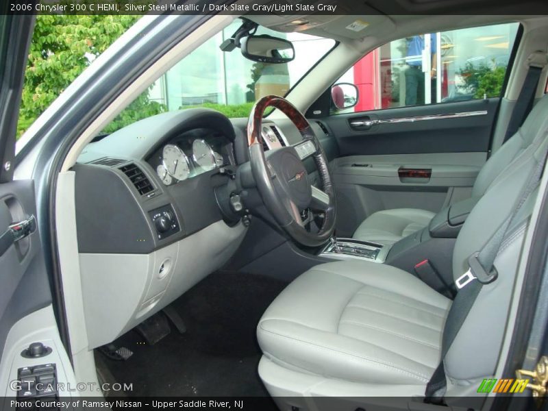 Silver Steel Metallic / Dark Slate Gray/Light Slate Gray 2006 Chrysler 300 C HEMI