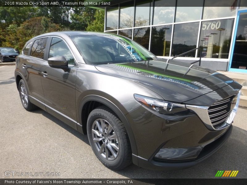 Front 3/4 View of 2018 CX-9 Sport AWD