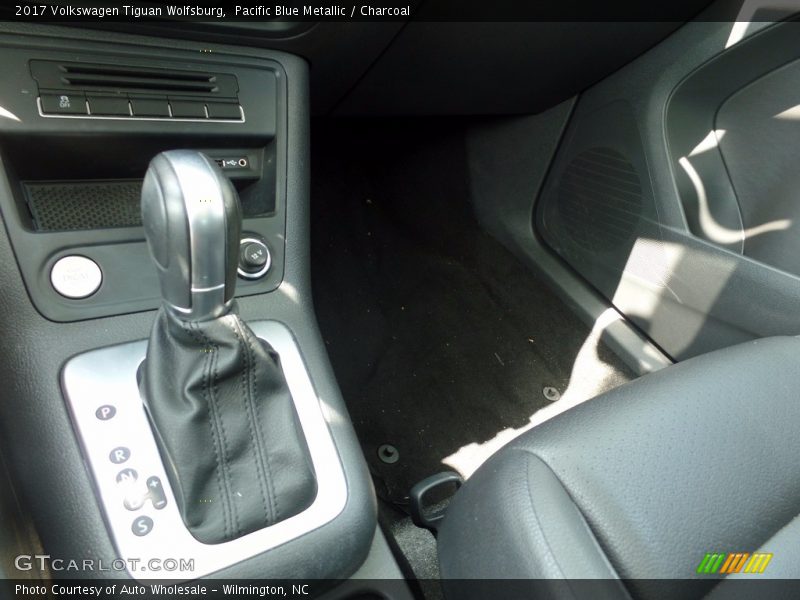 Pacific Blue Metallic / Charcoal 2017 Volkswagen Tiguan Wolfsburg