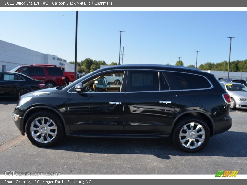 Carbon Black Metallic / Cashmere 2012 Buick Enclave FWD