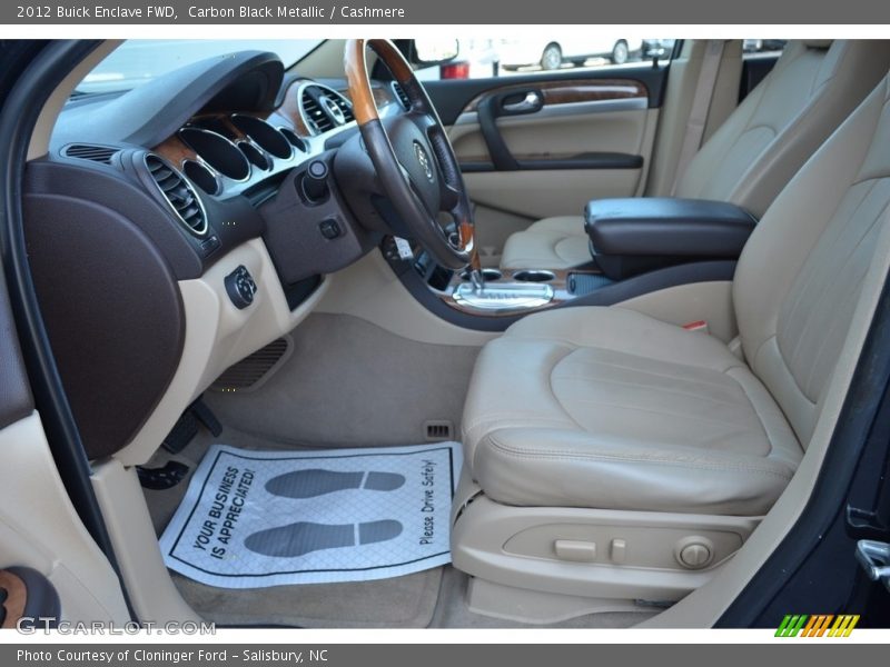 Carbon Black Metallic / Cashmere 2012 Buick Enclave FWD