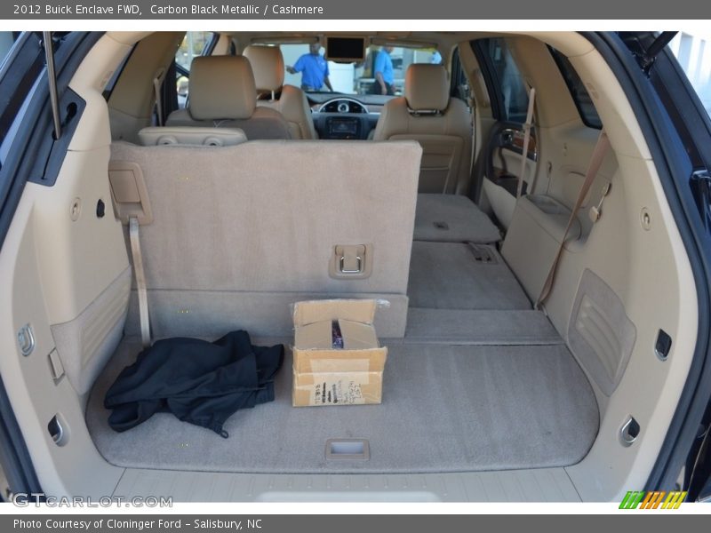 Carbon Black Metallic / Cashmere 2012 Buick Enclave FWD