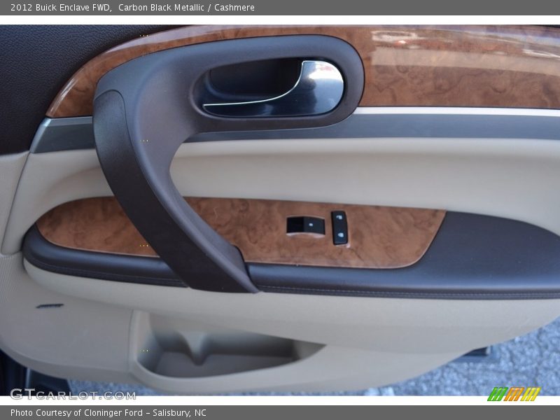 Carbon Black Metallic / Cashmere 2012 Buick Enclave FWD