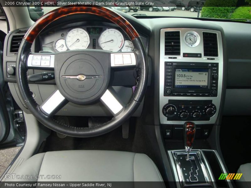 Silver Steel Metallic / Dark Slate Gray/Light Slate Gray 2006 Chrysler 300 C HEMI