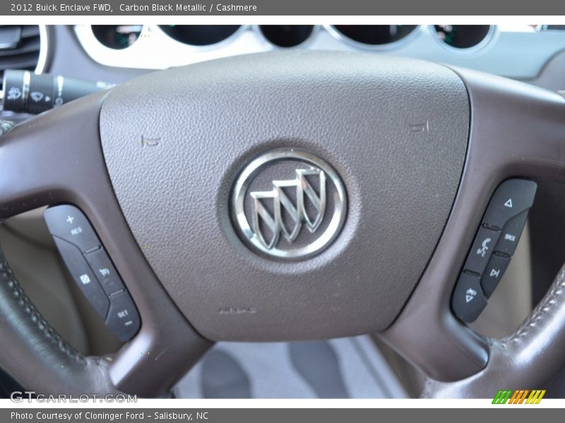 Carbon Black Metallic / Cashmere 2012 Buick Enclave FWD