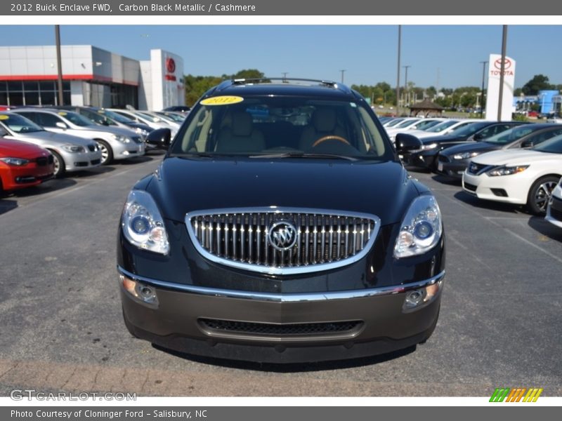 Carbon Black Metallic / Cashmere 2012 Buick Enclave FWD