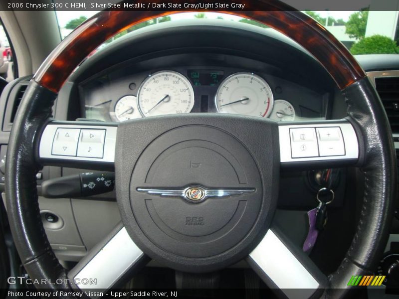 Silver Steel Metallic / Dark Slate Gray/Light Slate Gray 2006 Chrysler 300 C HEMI