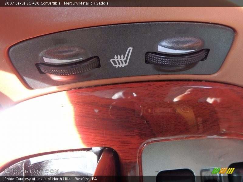 Mercury Metallic / Saddle 2007 Lexus SC 430 Convertible