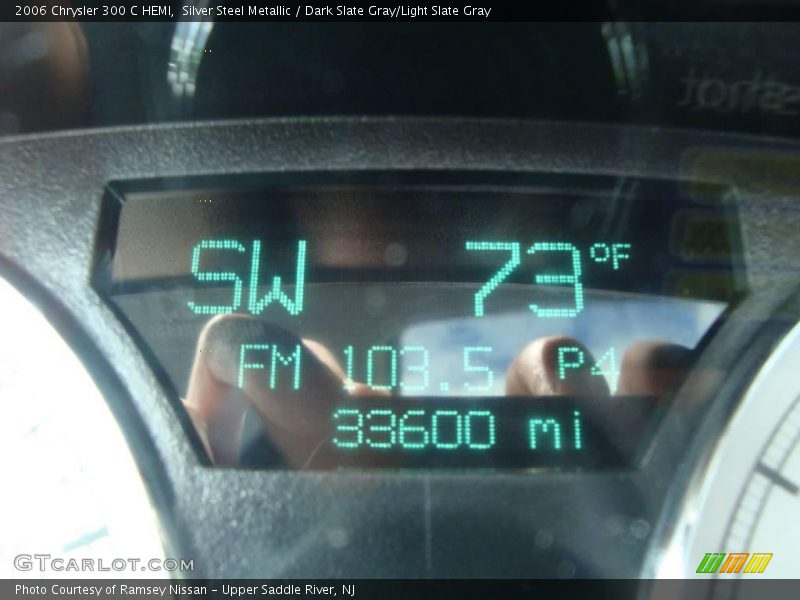 Silver Steel Metallic / Dark Slate Gray/Light Slate Gray 2006 Chrysler 300 C HEMI