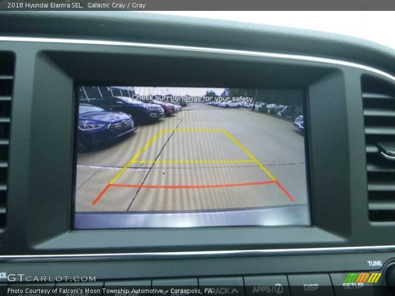 Galactic Gray / Gray 2018 Hyundai Elantra SEL
