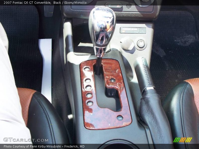Black / Ebony/Morocco 2007 Pontiac G6 GT Convertible
